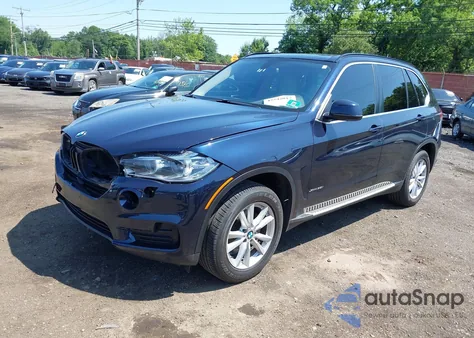 2015 BMW X5 xDrive35I z USA, uszkodzony, nr VIN 5UXKR0C54F0P05896